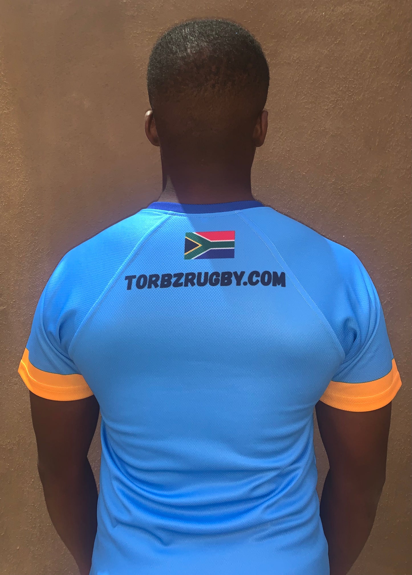 School Boy Rugby Training Shirt - Blue